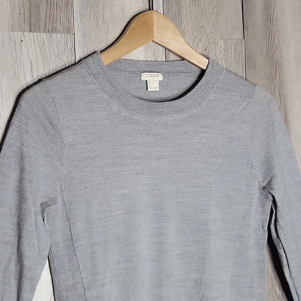 J Crew Womens Small Merino Wool Sweater Lightweight‎ Casual Classic